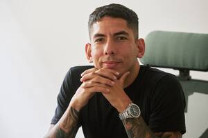 Franco Bovone en su lugar de trabajo: "Decidí que necesitaba internarme cuando me di cuenta lo solo y vacío que estaba"