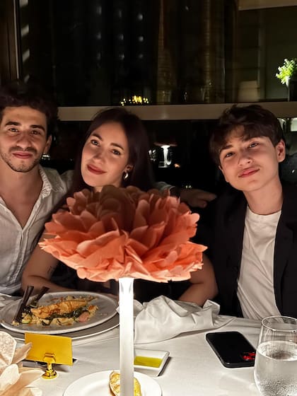 Franco Castro, Bianca Andreussi Gancia y Alexis Catafago Etchebarne