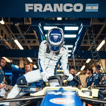 Franco Colapinto afrontará una sesión de entrenamientos y la prueba de clasificación del Gran Premio de Singapur.