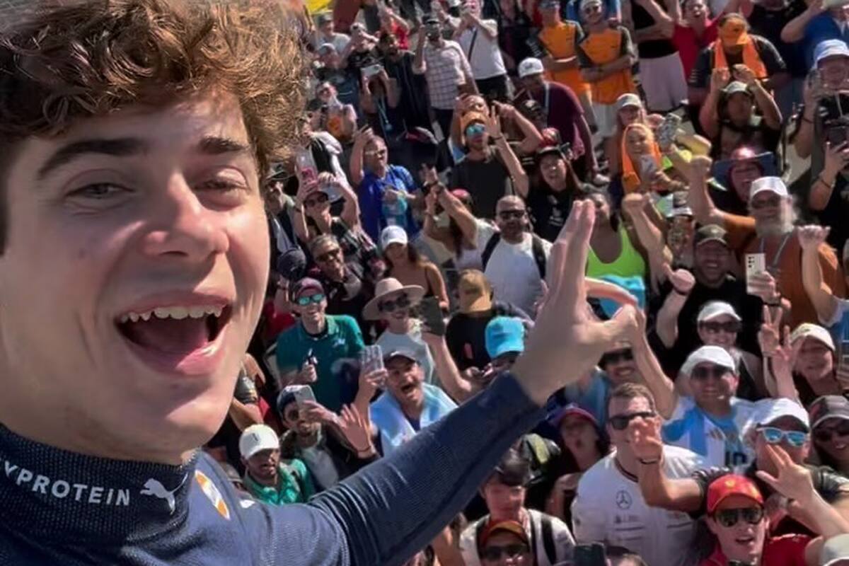 El show de Franco Colapinto: el “reclamo” a su equipo, el “enojo” con el francés que le quitó el récord de vuelta y el elogio de Fernando Alonso