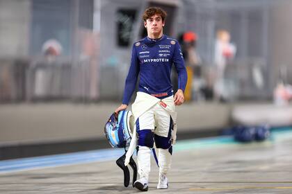 Franco Colapinto durante la clasificación del Gran Premio de Qatar. (Photo by Bryn Lennon - Formula 1/Formula 1 via Getty Images)
