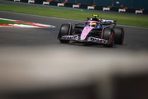 Colapinto terminó noveno en el primer entrenamiento en México: fue más rápido que su compañero Aron