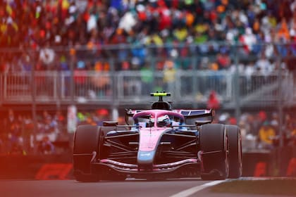 Franco Colapinto, en acción en Montreal, donde sumó 8 puntos (Photo by CLIVE MASON / GETTY IMAGES NORTH AMERICA / Getty Images via AFP)