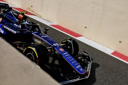Franco Colapinto en el circuito de Yas Marina, sede del GP de Abu Dhabi