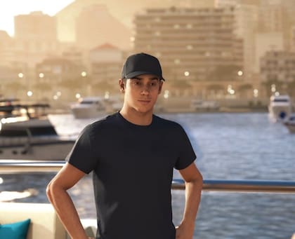 Franco Colapinto en el juego F1 25