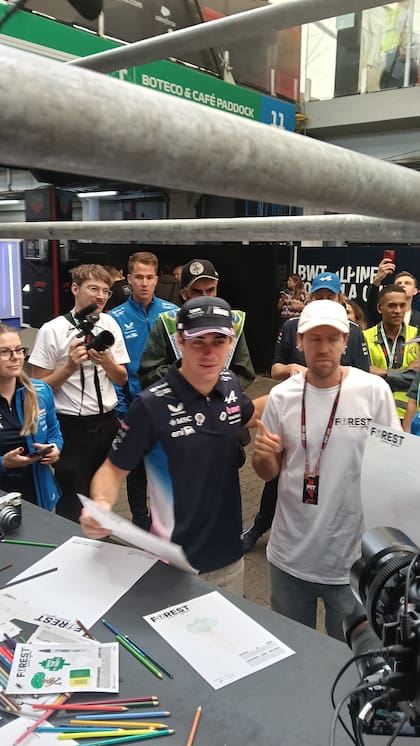 Franco Colapinto en San Pablo, antes del inicio del fin de semana de la carrera de Fórmula 1