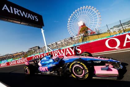 Franco Colapinto en su primera vez en Suzuka, la sede del Gran Premio de Japón de Fórmula 1.