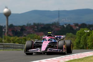 Franco Colapinto finalizó en la posición 20 en la segunda sesión de prácticas en Budapest