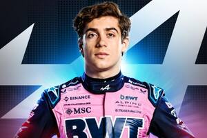Franco Colapinto fue confirmado como piloto titular de Alpine