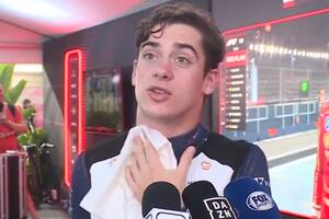 Franco Colapinto habla después de la clasificación en Singapur