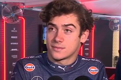 A Franco Colapinto le costó encontrar explicaciones para el rendimiento en el Gran Premio de Fórmula 1 de Qatar; se quedó afuera por equivocaciones ajenas