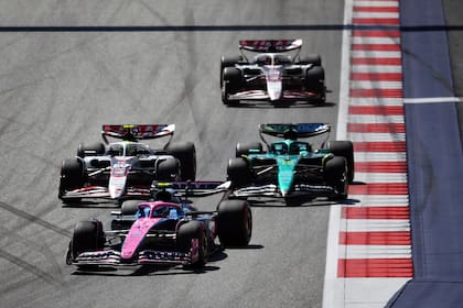 Franco Colapinto hizo lo que pudo en el GP de Austria con un Alpine muy limitado