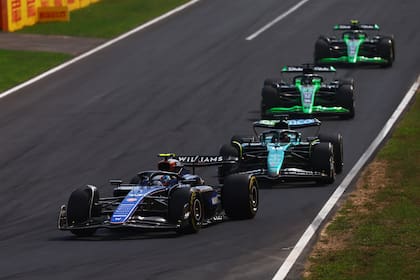 Franco Colapinto llegó 12° en su debut en la Fórmula 1 en el GP de Monza en Italia