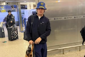 Franco Colapinto llegó a China para el segundo GP de la Fórmula 1 y sorprendió con un guiño a Boca