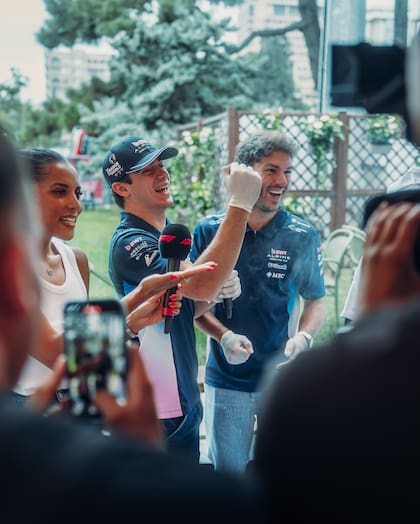 Franco Colapinto mostró su lado más competitivo en un reel de Instagram