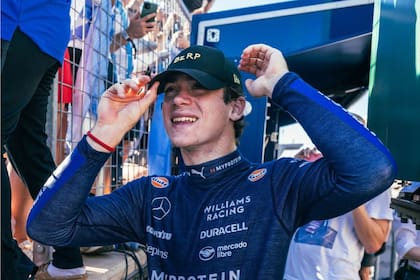 Franco Colapinto quiere cambiar su imagen en Las Vegas: abandonó en el Gran Premio de Brasil