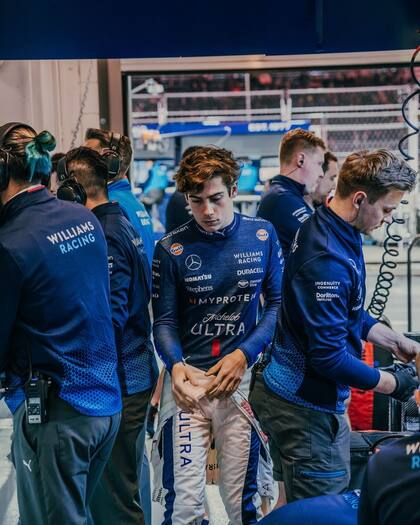 Franco Colapinto se prepara para un nuevo desafío