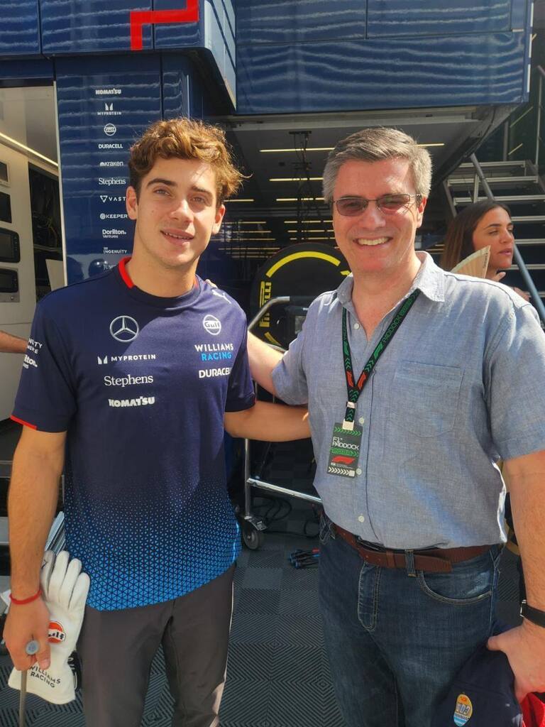 El ACA apoyó a Franco Colapinto en su debut en la Fórmula 1 en Monza