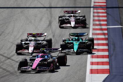 Franco Colapinto y la misión imposible de contener a Oliver Bearman, Lance Stroll y Esteban Ocon: los tres pilotos terminaron en Spielberg mejor clasificados que el argentino