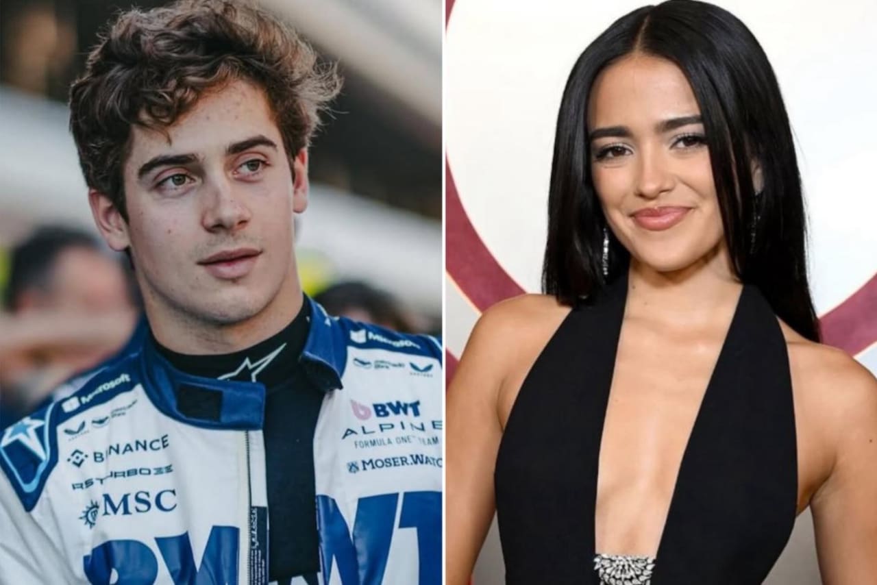 Franco Colapinto y Maia Reficco en Instagram