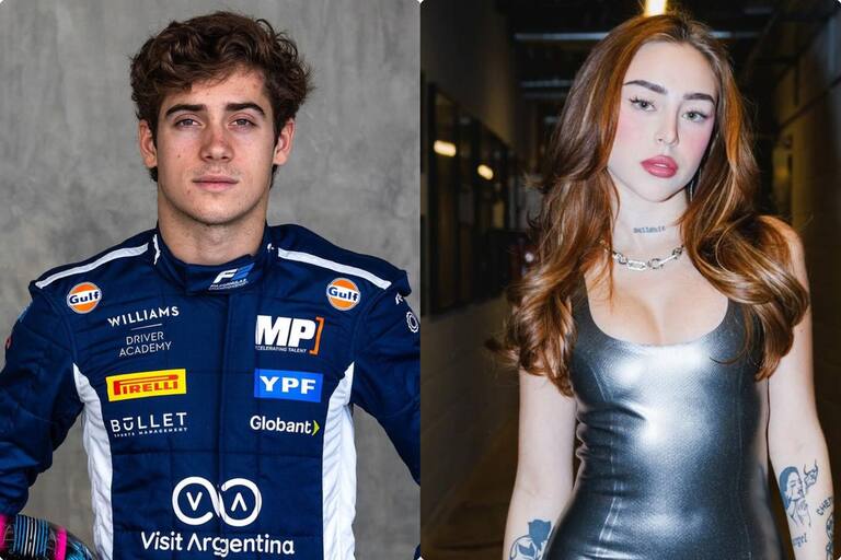 El picante ida y vuelta entre Franco Colapinto y Nicki Nicole en redes sociales