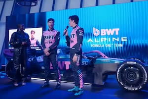 Colapinto en la presentación del modelo 2026, en vivo: Alpine muestra su auto por primera vez