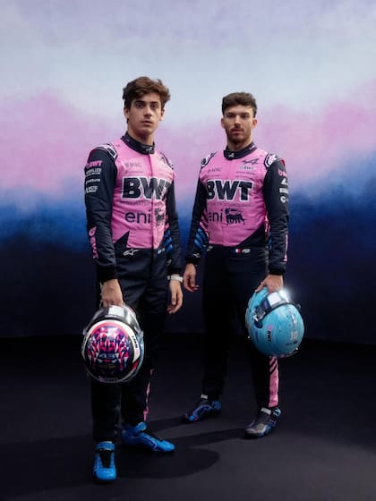 Franco Colapinto y Pierre Gasly, los pilotos de Alpine para la temporada 2026 de la Fórmula 1 (Foto: Instagram @alpinef1team)