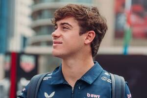 Franco Colpainto llegó a Bakú y se divirtió en una clase de cocina con Pierre Gasly (Instagram @alpinef1team)