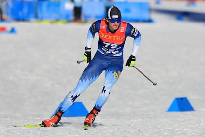 Franco Dal Farra, durante su actuación en Toblach, Italia, a fines del año pasado