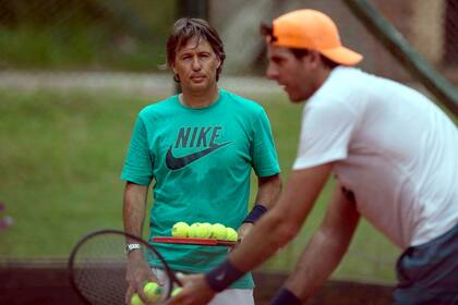 Davin y Del Potro, una sociedad que funcionó con éxito durante muchos años, pese a las cirugías y las angustias del tandilense.