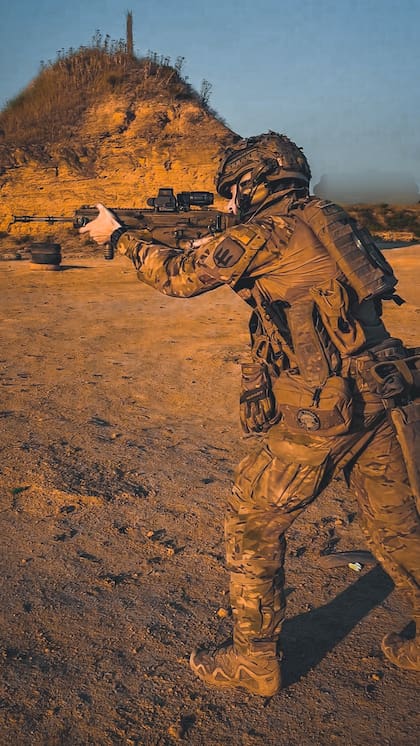 Franco, el militar argentino que lucha en Ucrania