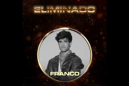 Franco es el nuevo eliminado de Gran Hermano