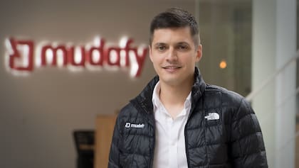 Franco Forte, CEO y socio fundador de Mudafy.