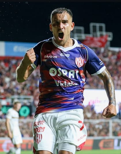 Franco Fragapane, el jugador destacado de Unión para rescatar el empate ante Boca de local.