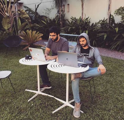 Franco Gilio y Pablo Laurino, creadores de Publica.la