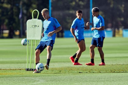 Franco Mastantuono es una de las principales figuras de la selección argentina sub 20 para el Sudamericano