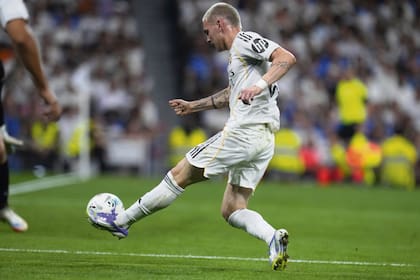 Franco Mastantuono, luego de su debut, busca sumar nuevamente minutos con el Real Madrid.
