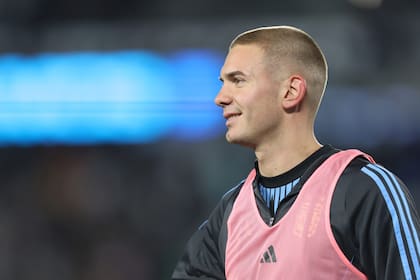 Franco Mastantuono se sumó a la convocatoria de la selección argentina a último momento