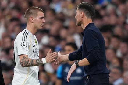 Franco Mastantuono tuvo pocas oportunidades con Xabi Alonso