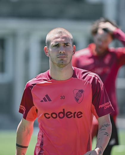Franco Mastantuono, volante de River