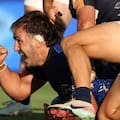 El hat-trick menos esperado y el encontronazo de Tomás Albornoz con un crack de los Springboks
