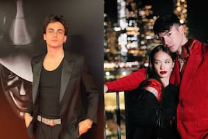 Franco Rizzaro lanzó "Cínica" y causó furor por la letra, la cual estaría destinada a Ángela y Rusherking (Foto: Instagram/@franrizzaro y @angelatorres)