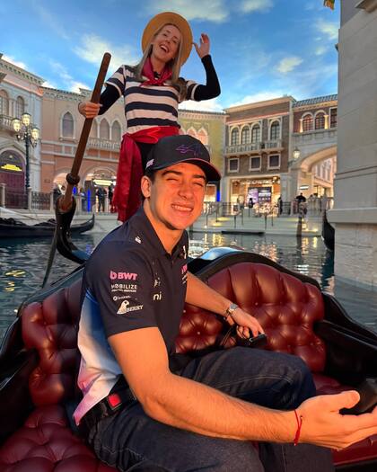 Franco se prepara de la mejor manera para la carrera del fin de semana (Foto: @alpinef1team)