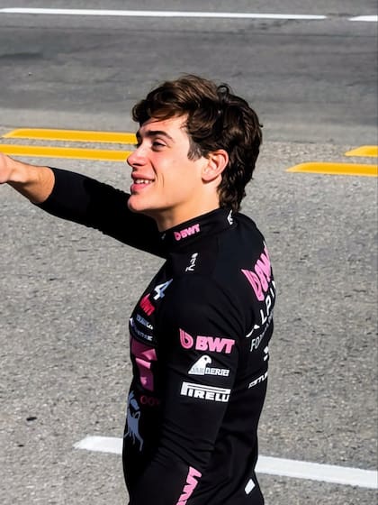 Franco se prepara para una nueva carrera en la Fórmula 1 (Foto: @francolapinto)