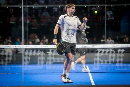 Franco Stupaczuk conformó una pareja explosiva con el español Juan Lebron, ex número 1 del mundo