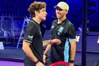 Franco y Pierre Gasly, de compañeros en un partido de pádel a formar la alineación titular de pilotos de Alpine para los próximos cinco grandes premios de Fórmula 1.