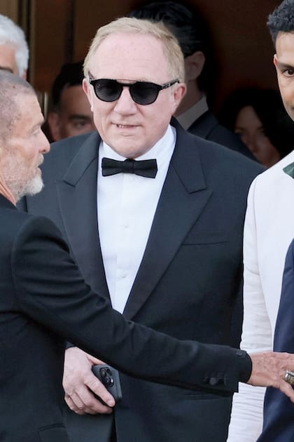 FrançoisHenri Pinault –
presidente del grupo
de marcas de lujo
LVMH– asistió sin su
mujer, Salma Hayek.