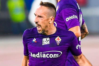 Franck Ribéry, de 33 años, llegó a la Fiorentina en 2019 tras doce años en Bayern Múnich