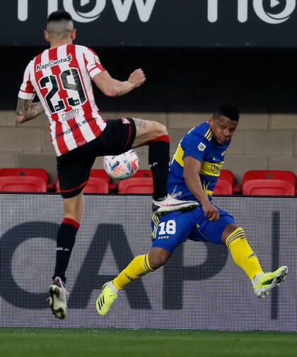 Frank Fabra, lateral izquierdo de Boca