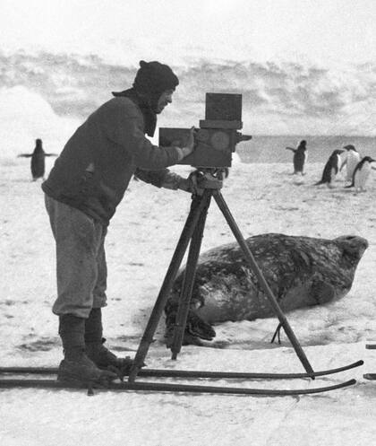 Frank Hurley retrató buena parte de la aventura que duró 752 días.